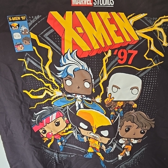 Marvel Black X-Men Graphic Short Sleeve Tee - Picture 3 of 4